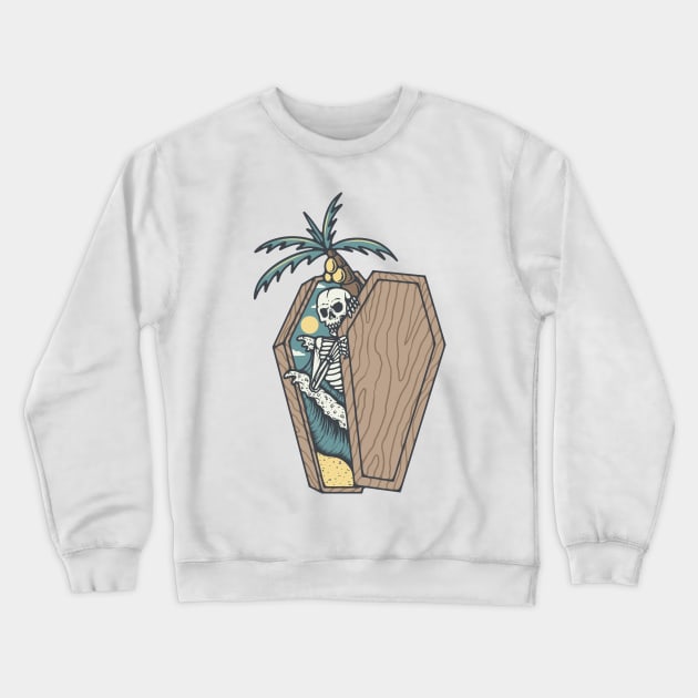 Rest in Paradise Crewneck Sweatshirt by quilimo